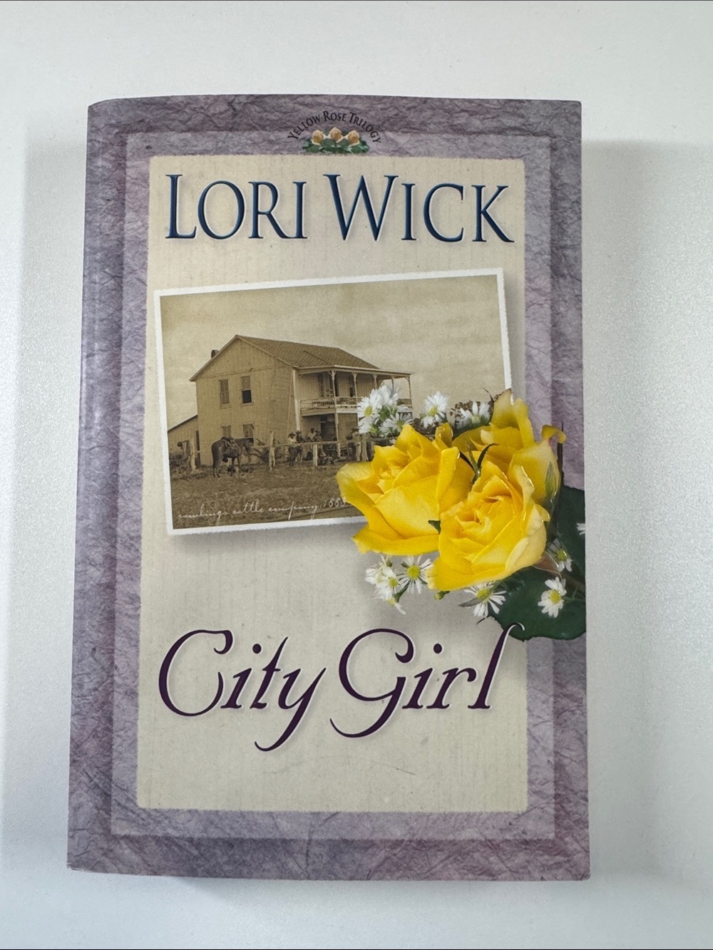City Girl Paperback Book - Yellow Floral Cover